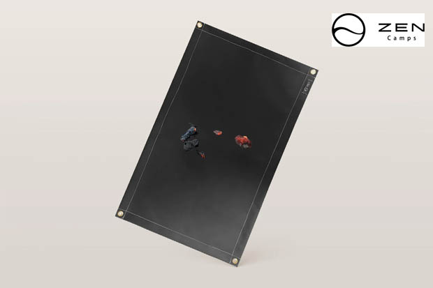 ZEN Camps 焚き火専用シート(ブラック シリコン加工モデル)