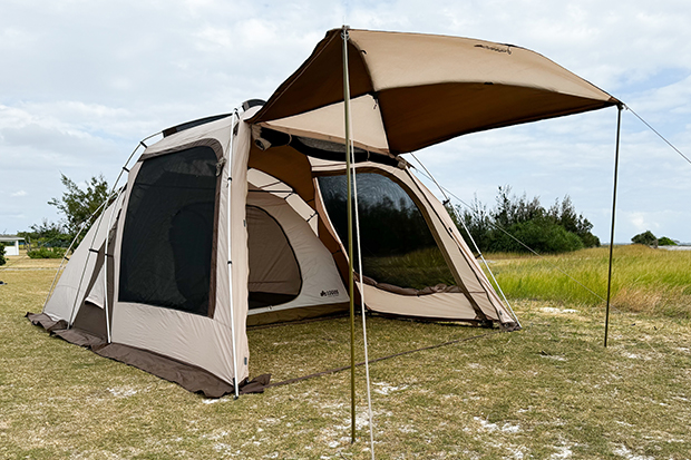 ロゴス 2ルームテント Tradcanvas PANELドゥーブルXL