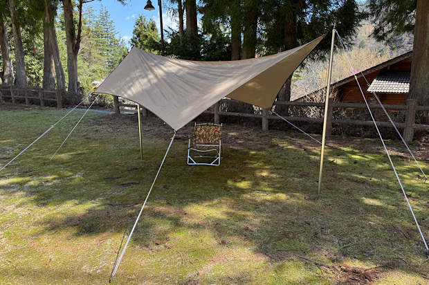 オガワ システムタープ ペンタ3×3