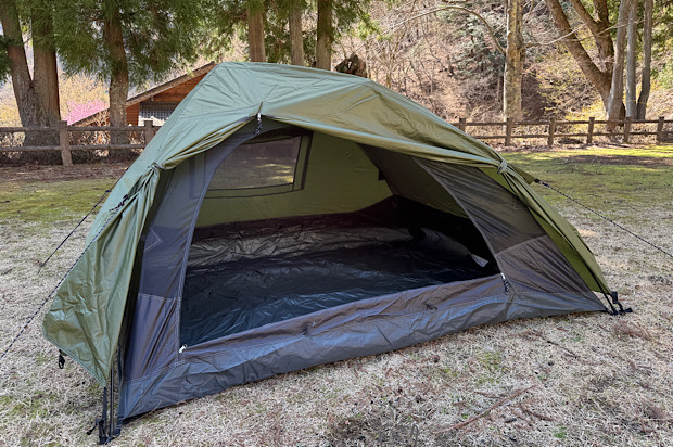 アウトドアマン ワンタッチスマートテント