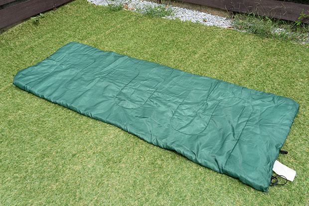 寝袋(シュラフ)グリーン