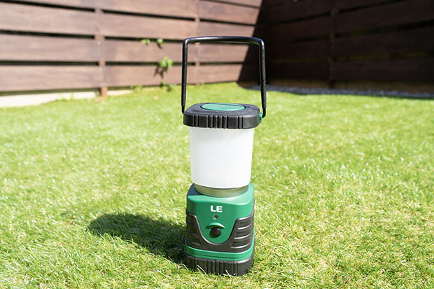 充電式LEDランタン(グリーン)