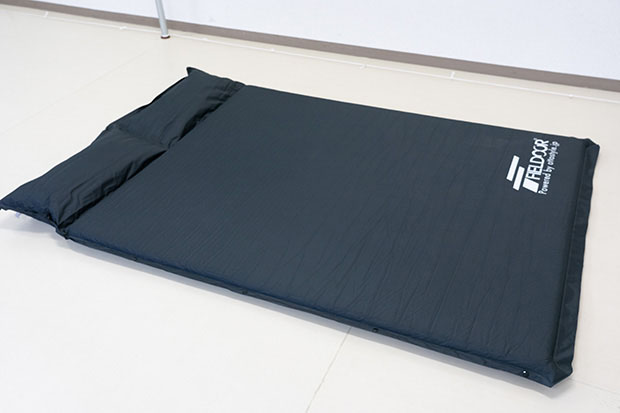 FIELDOOR まくら付きエアマット(ダブル)