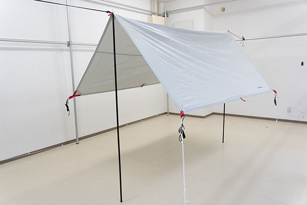 PYKES PEAK スクエアタープ(オフホワイト)