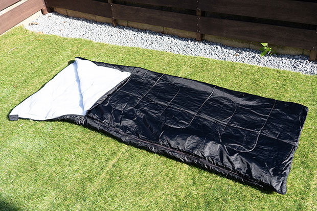 寝袋(シュラフ)ブラック