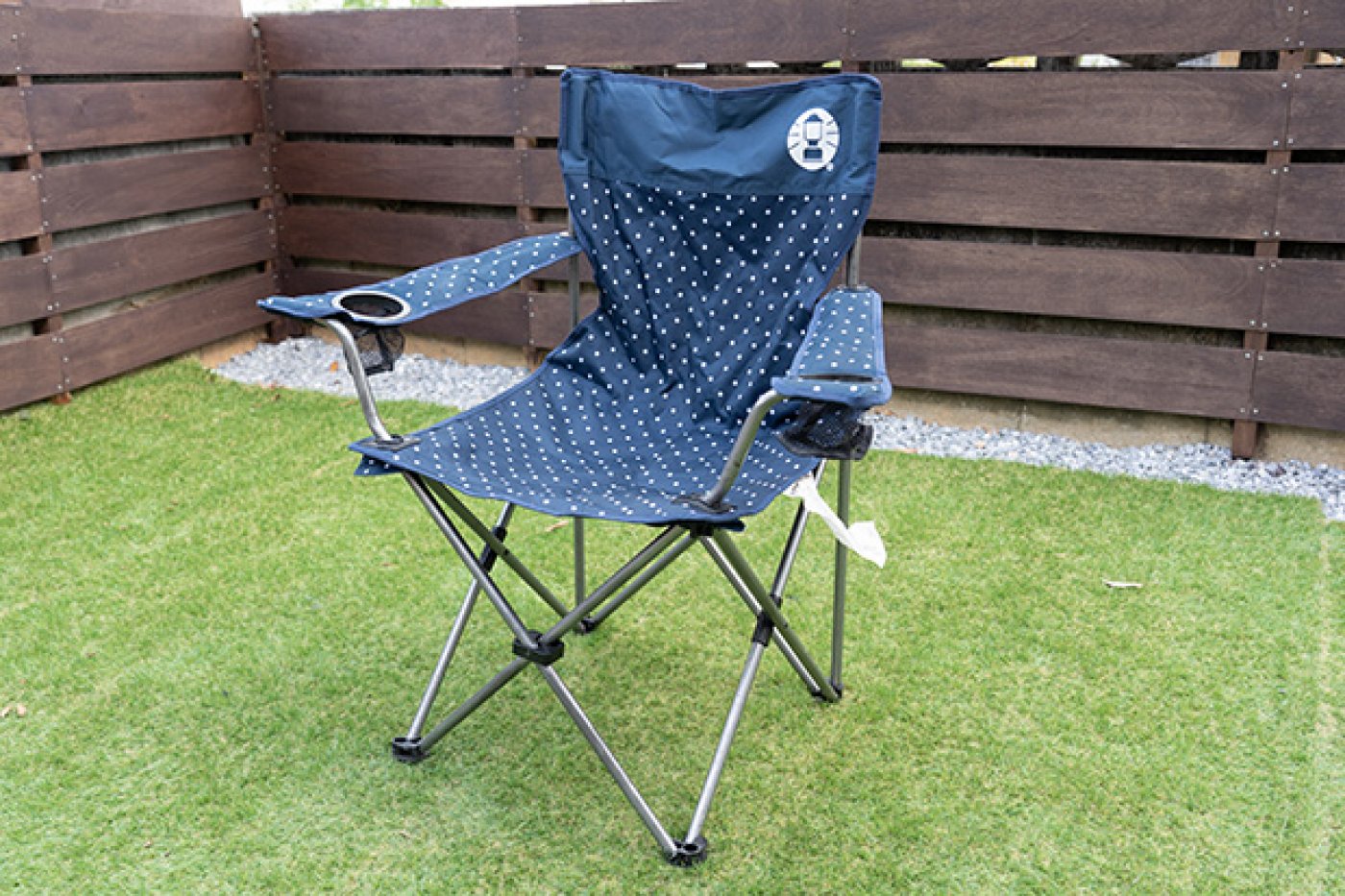 コールマン アームチェア(ブルードット)