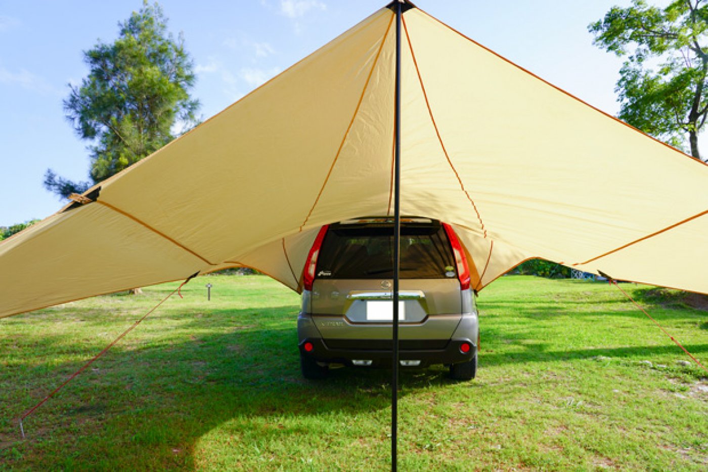 クイックキャンプ カーサイドタープ