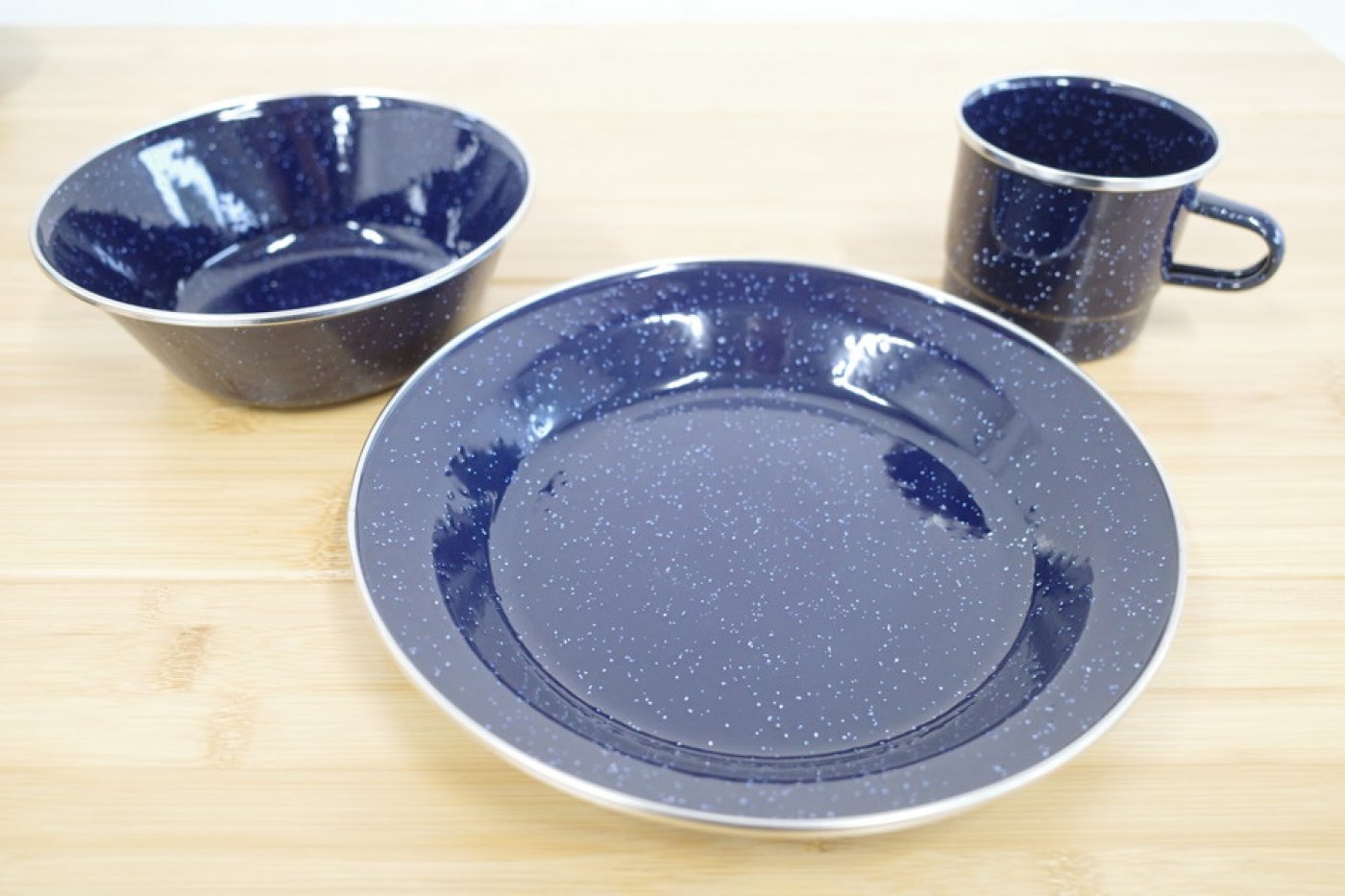 キャプテンスタッグ ウエストホーロー食器セット