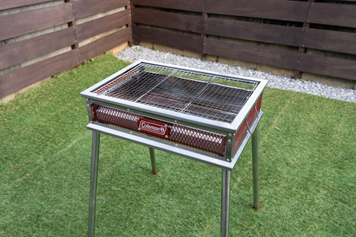 【3~4人用】コールマン ステンレスBBQグリル
