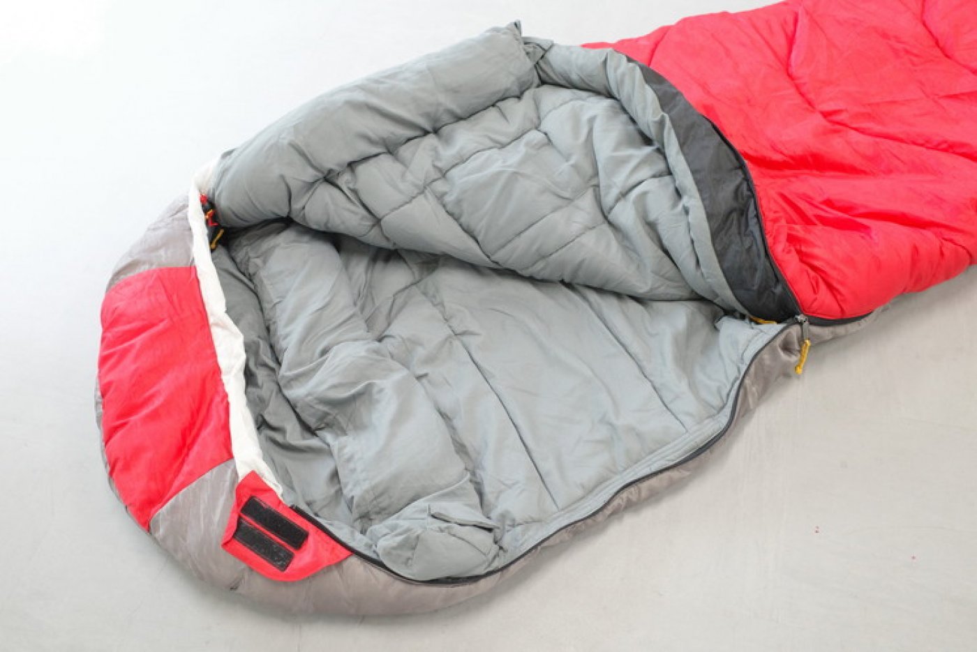 商品画像 【冬オススメ】コールマン マミー型寝袋（レッドグレー） 3